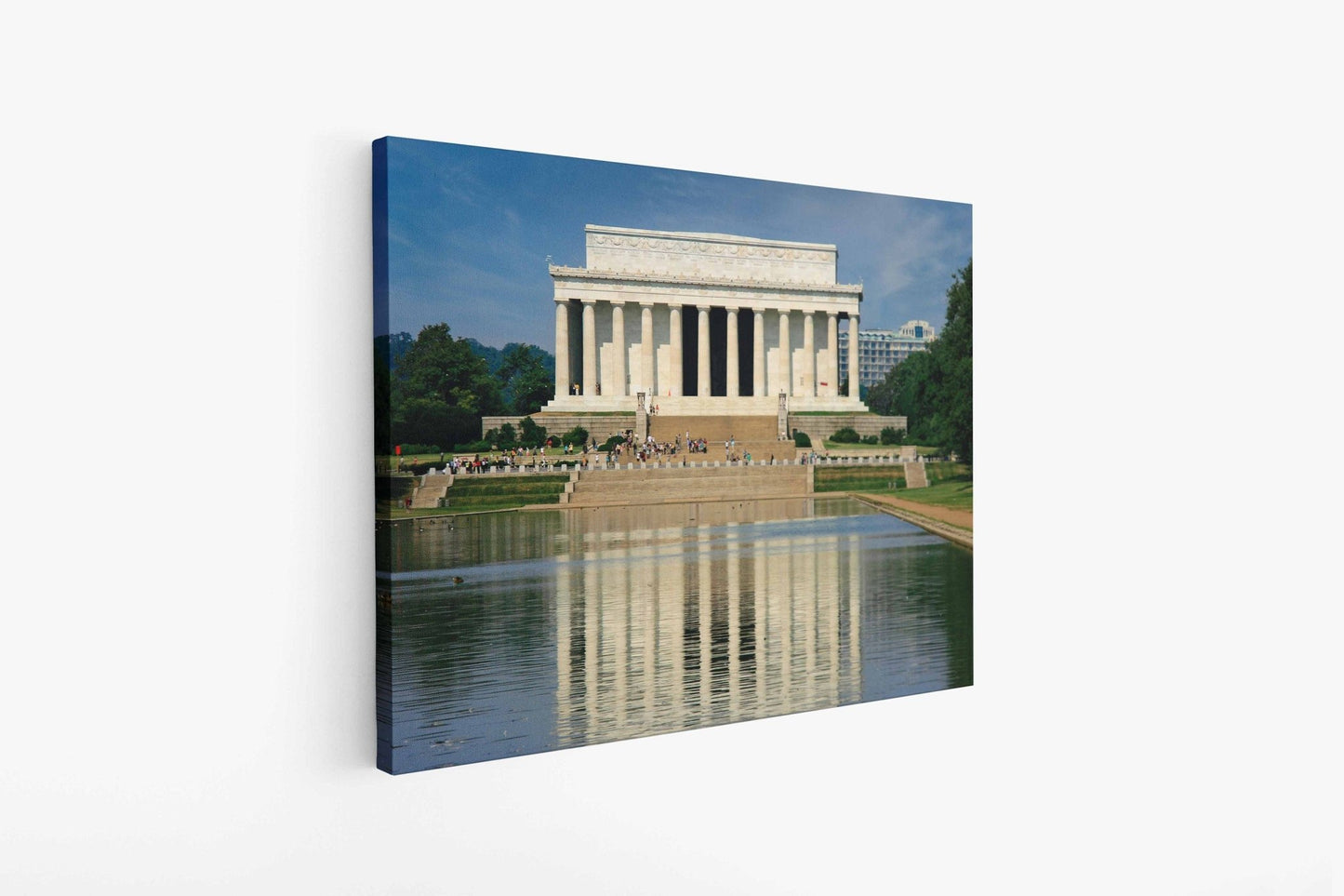 Lincoln Memorial, Washington DC, Photography Canvas, Landscape Print, Canvas Wall Art, Decor for Home,Living Room,Bedroom, Office - SandyDobbsFineArtPhotography