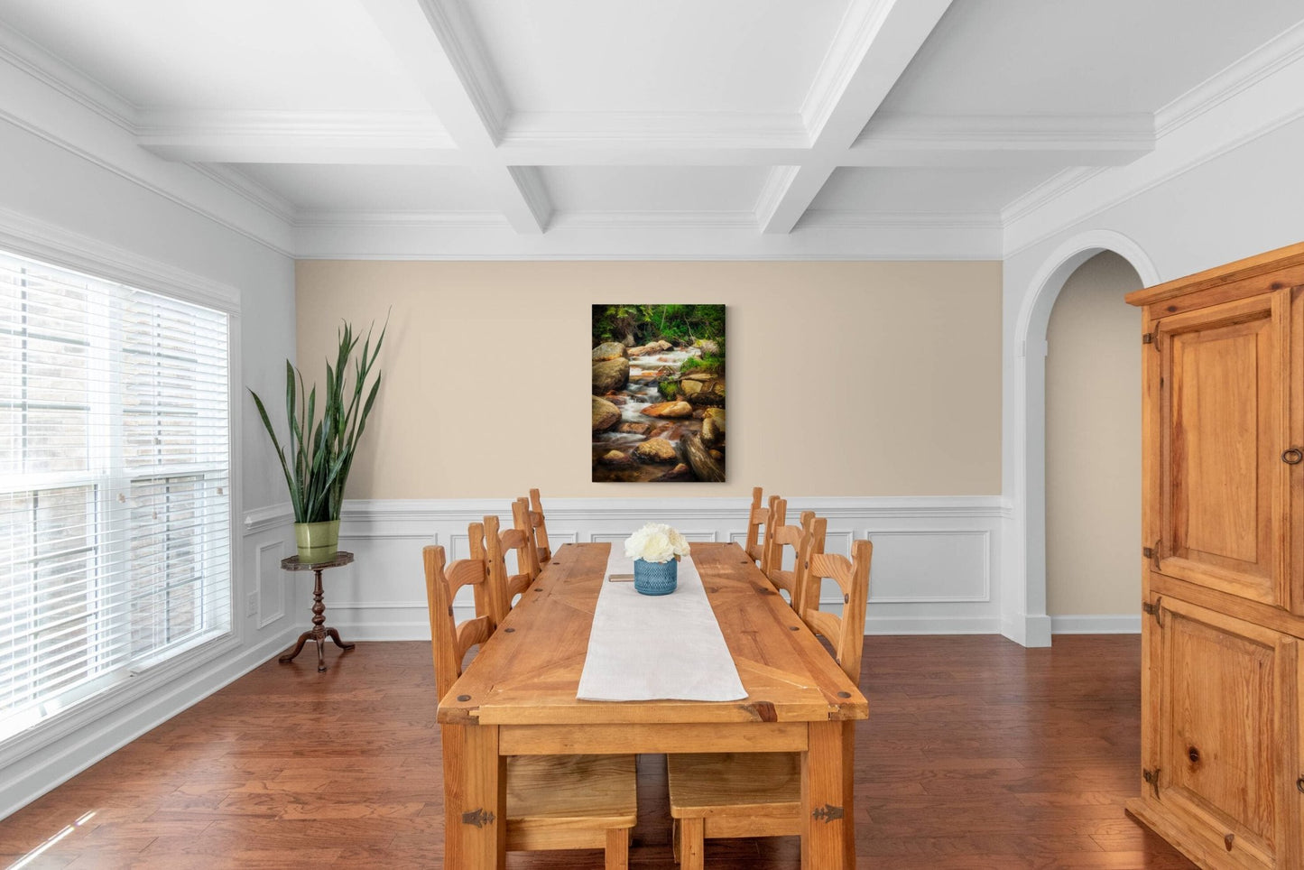 Mountain Stream Wall Art, Rocky Mountain National Park, Mountain Photography Vertical Canvas, Forest Scene, Colorado Landscape Canvas Art - SandyDobbsFineArtPhotography