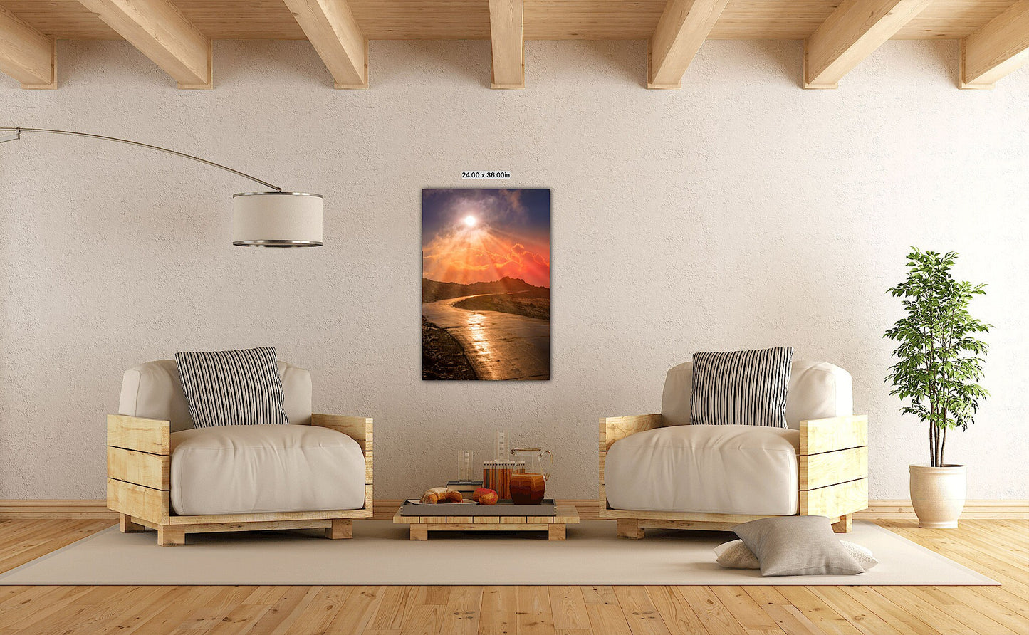 Colorado Mountain Sunrise, Mount Evans Sunrise, Landscape Art Print, Rocky Mountain Sunrise, Alpenglow Photography, Mountain Photo Canvas - SandyDobbsFineArtPhotography