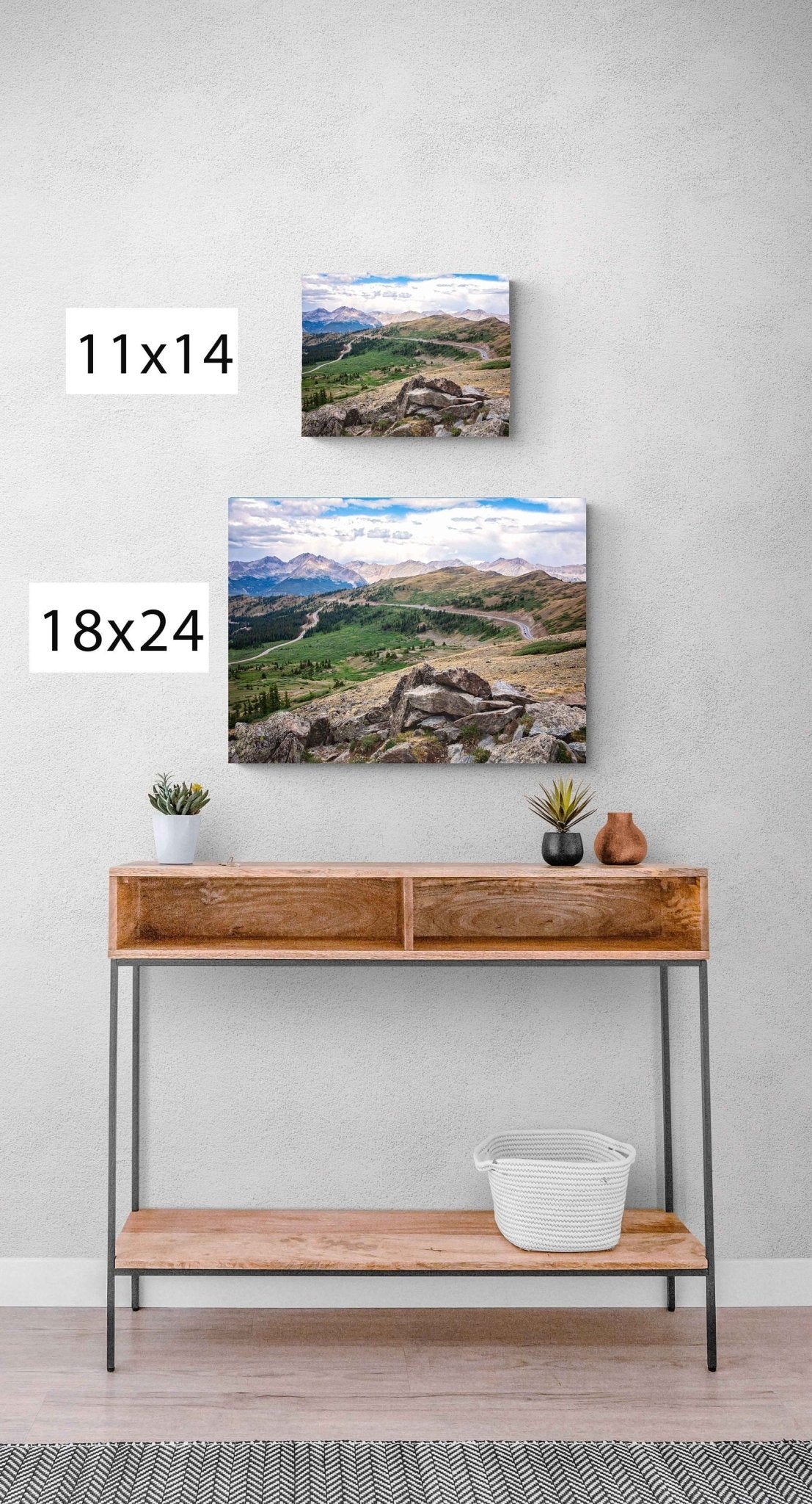 Cottonwood Pass Photo Print, Colorado Photography Decor, Mountain Landscape Canvas, Beautiful Scenery, Western Wall Art Picture - SandyDobbsFineArtPhotography