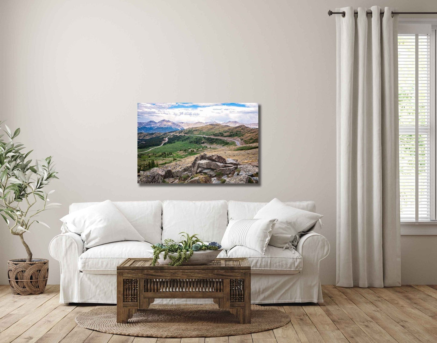 Cottonwood Pass Photo Print, Colorado Photography Decor, Mountain Landscape Canvas, Beautiful Scenery, Western Wall Art Picture - SandyDobbsFineArtPhotography