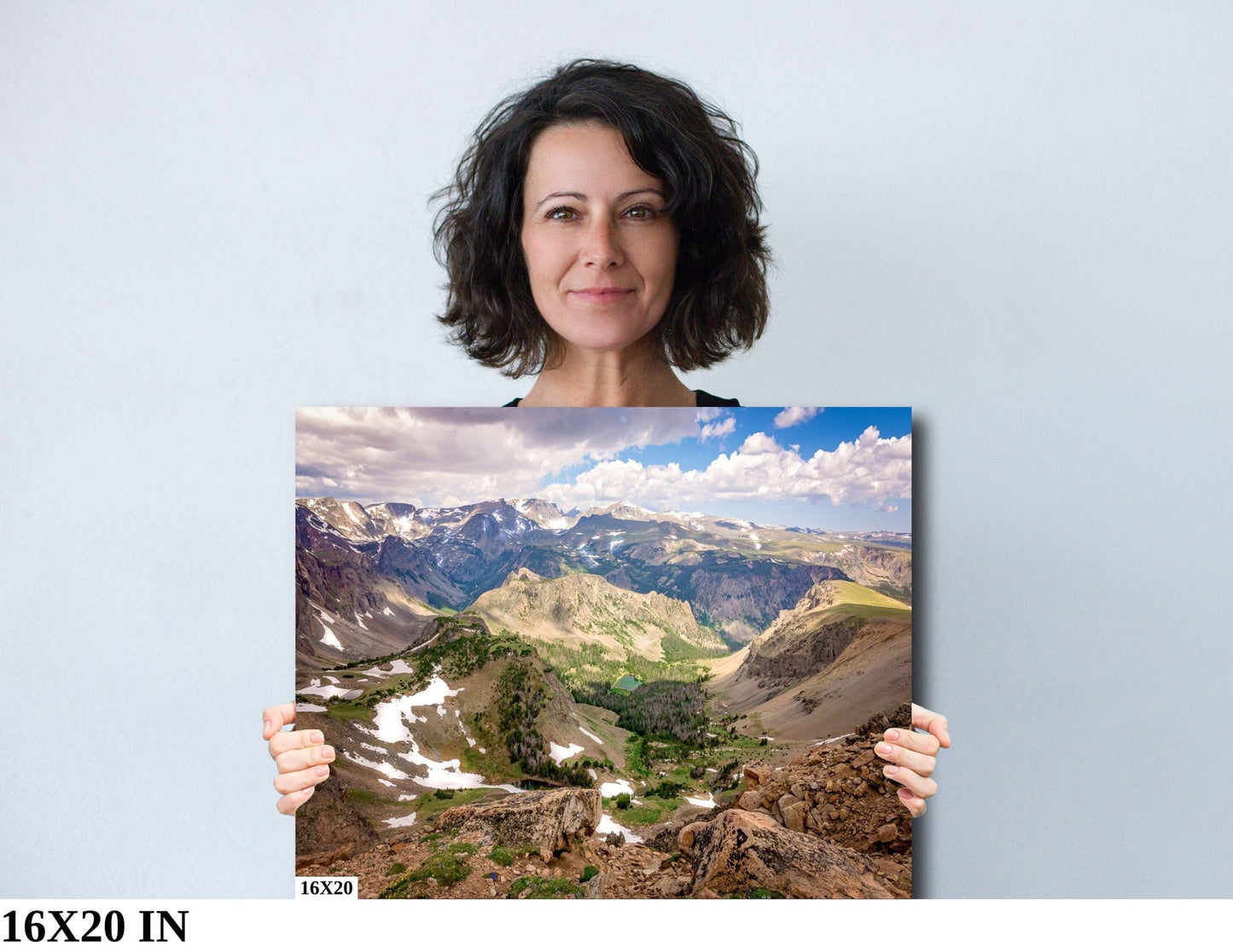 Beartooth Highway Photo, Montana Mountain Landscape, Yellowstone National Park, Large Canvas Wall Art Prints, Decor for Home and Office - SandyDobbsFineArtPhotography