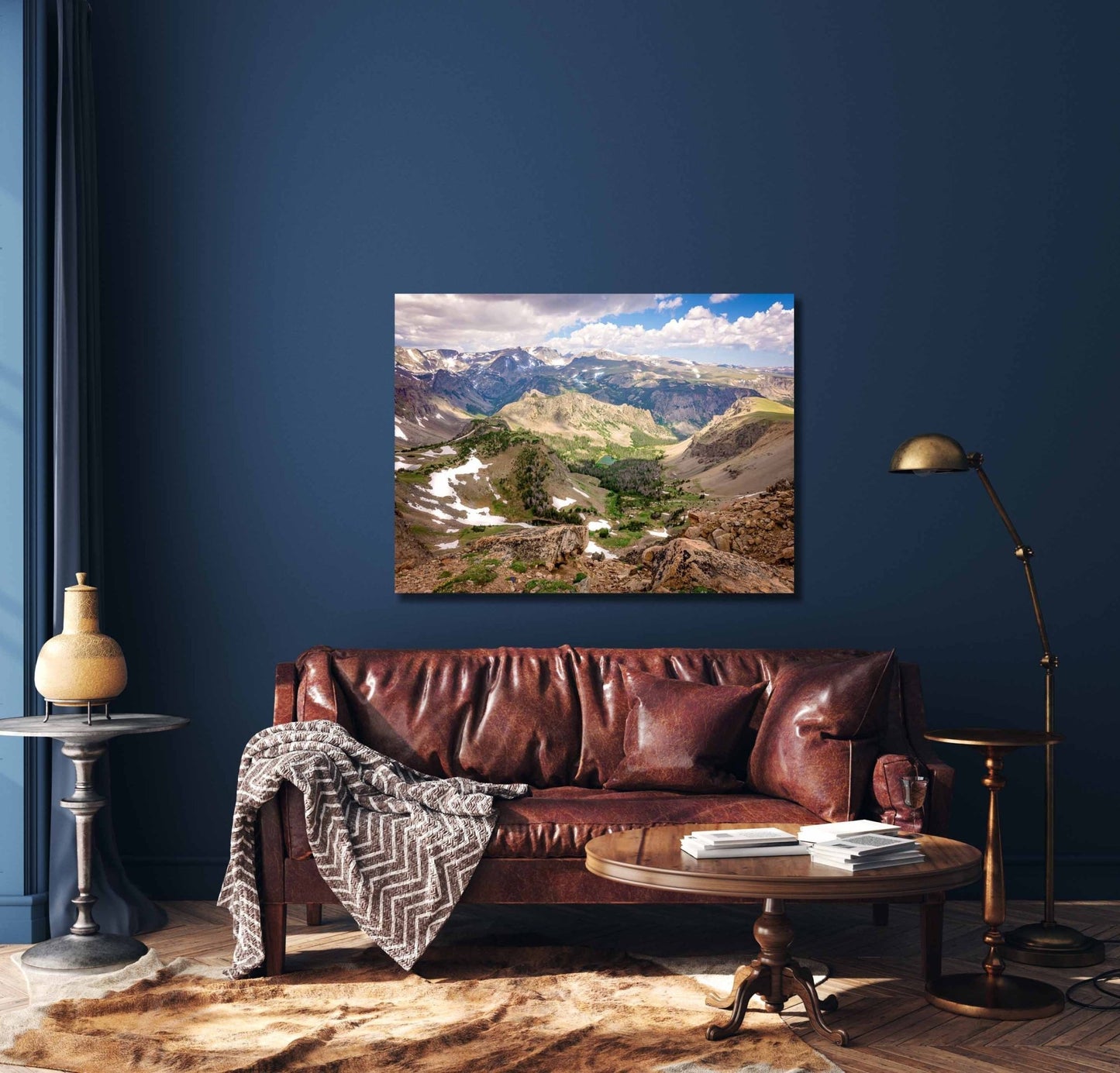 Beartooth Highway Photo, Montana Mountain Landscape, Yellowstone National Park, Large Canvas Wall Art Prints, Decor for Home and Office - SandyDobbsFineArtPhotography