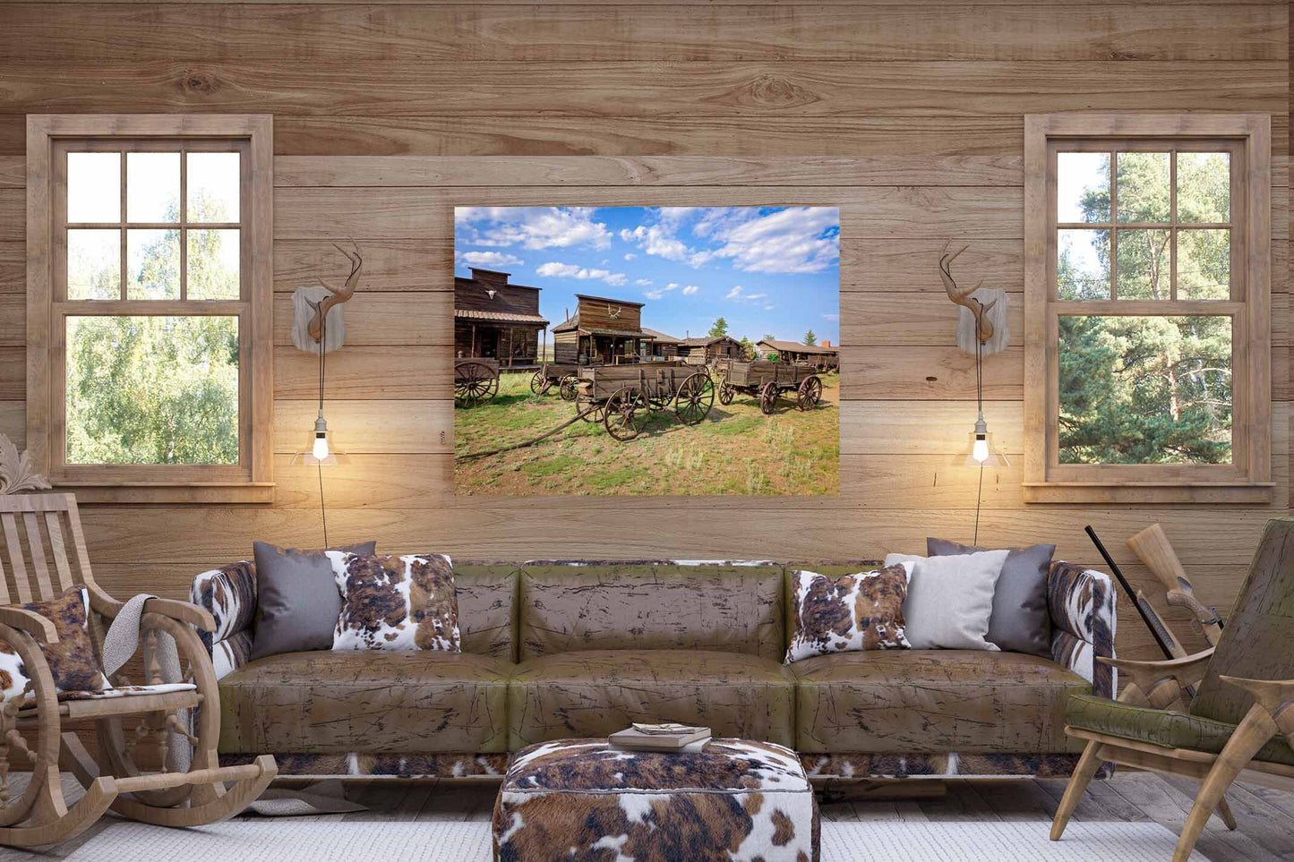 Old Wagons Wyoming Photo, Western Ghost Town Photography Decor, Rustic Style, Cowboy Art, Western Art Wall Pictures, Cody, Antique Buildings