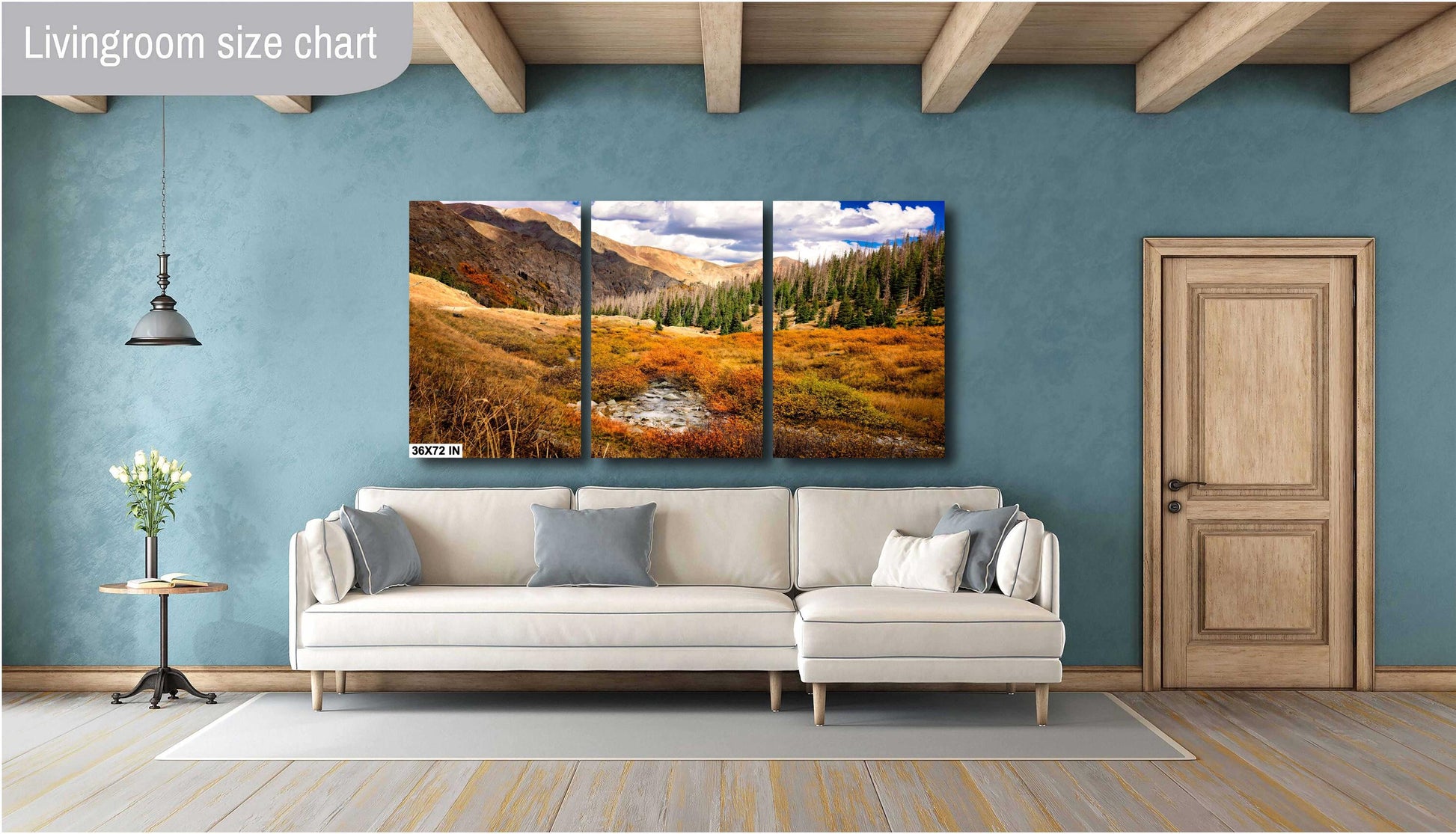 Colorado Alpine Loop Photo Print, Red Mountain Pass, Million Dollar Highway in Autumn, Fall Landscape, American Basin Photography Canvas