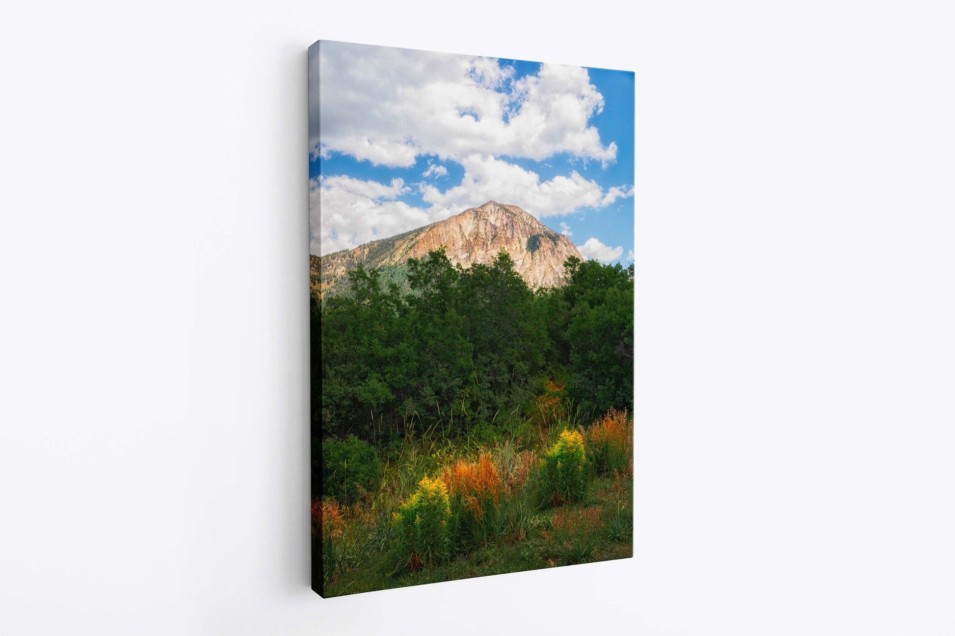 Keebler Pass Mountain Landscape, Colorado Rocky Mountains, Canvas Wall Art Prints, Wall Decor for Home,Living Room, Bedroom, and Office