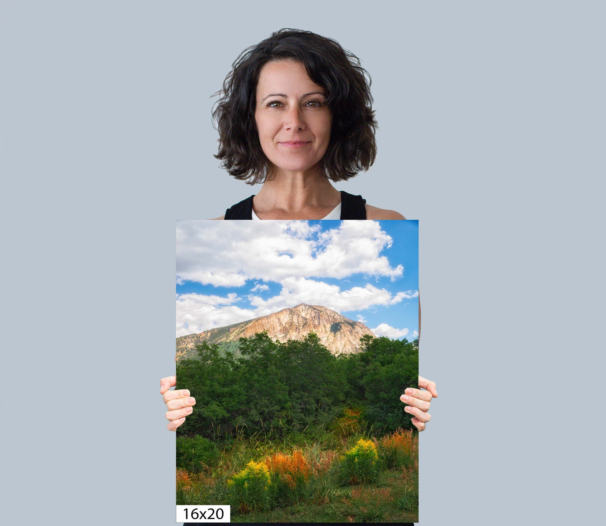 Keebler Pass Mountain Landscape, Colorado Rocky Mountains, Canvas Wall Art Prints, Wall Decor for Home,Living Room, Bedroom, and Office