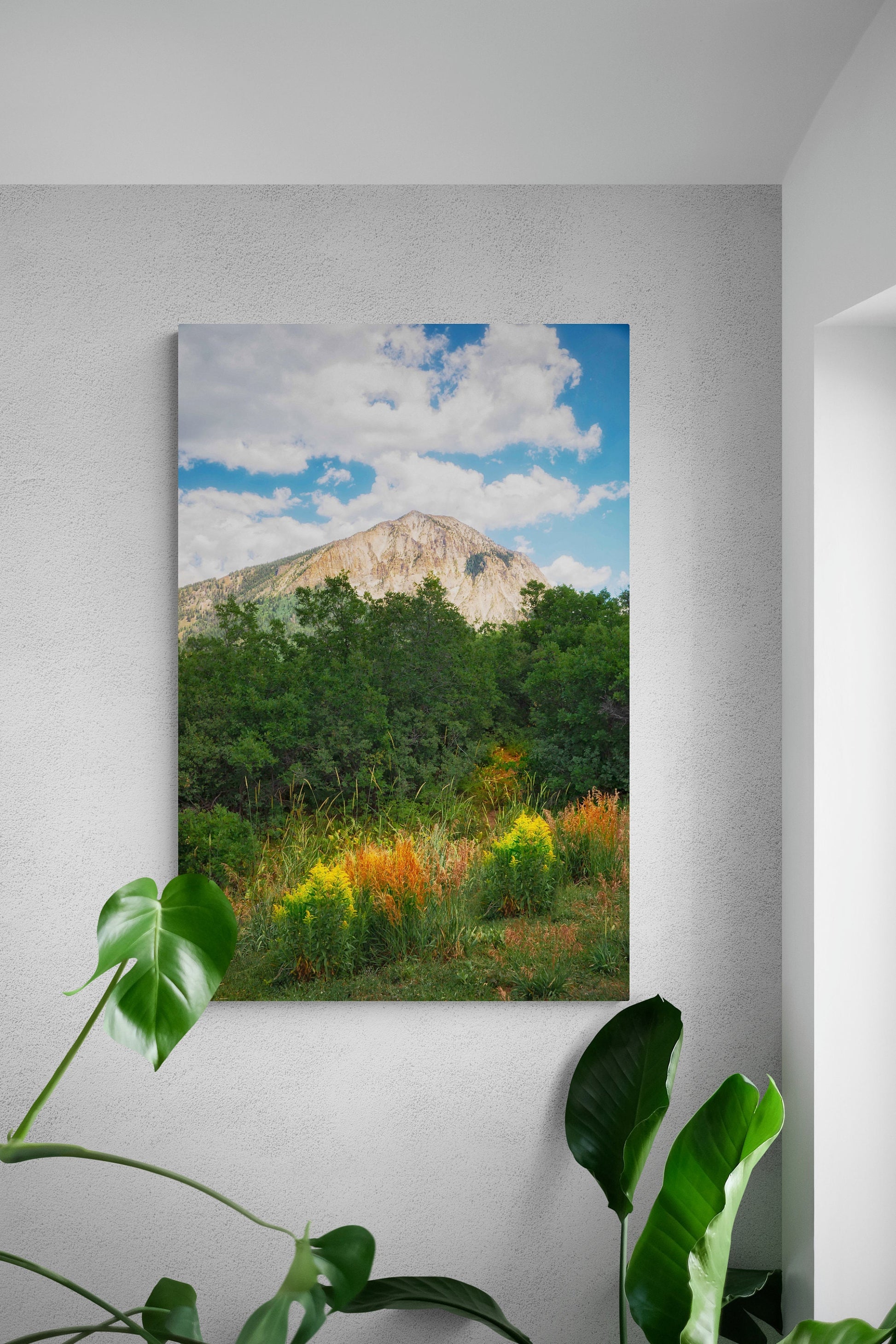 Keebler Pass Mountain Landscape, Colorado Rocky Mountains, Canvas Wall Art Prints, Wall Decor for Home,Living Room, Bedroom, and Office