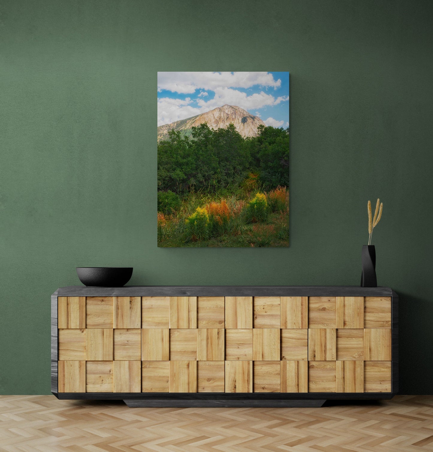 Keebler Pass Mountain Landscape, Colorado Rocky Mountains, Canvas Wall Art Prints, Wall Decor for Home,Living Room, Bedroom, and Office