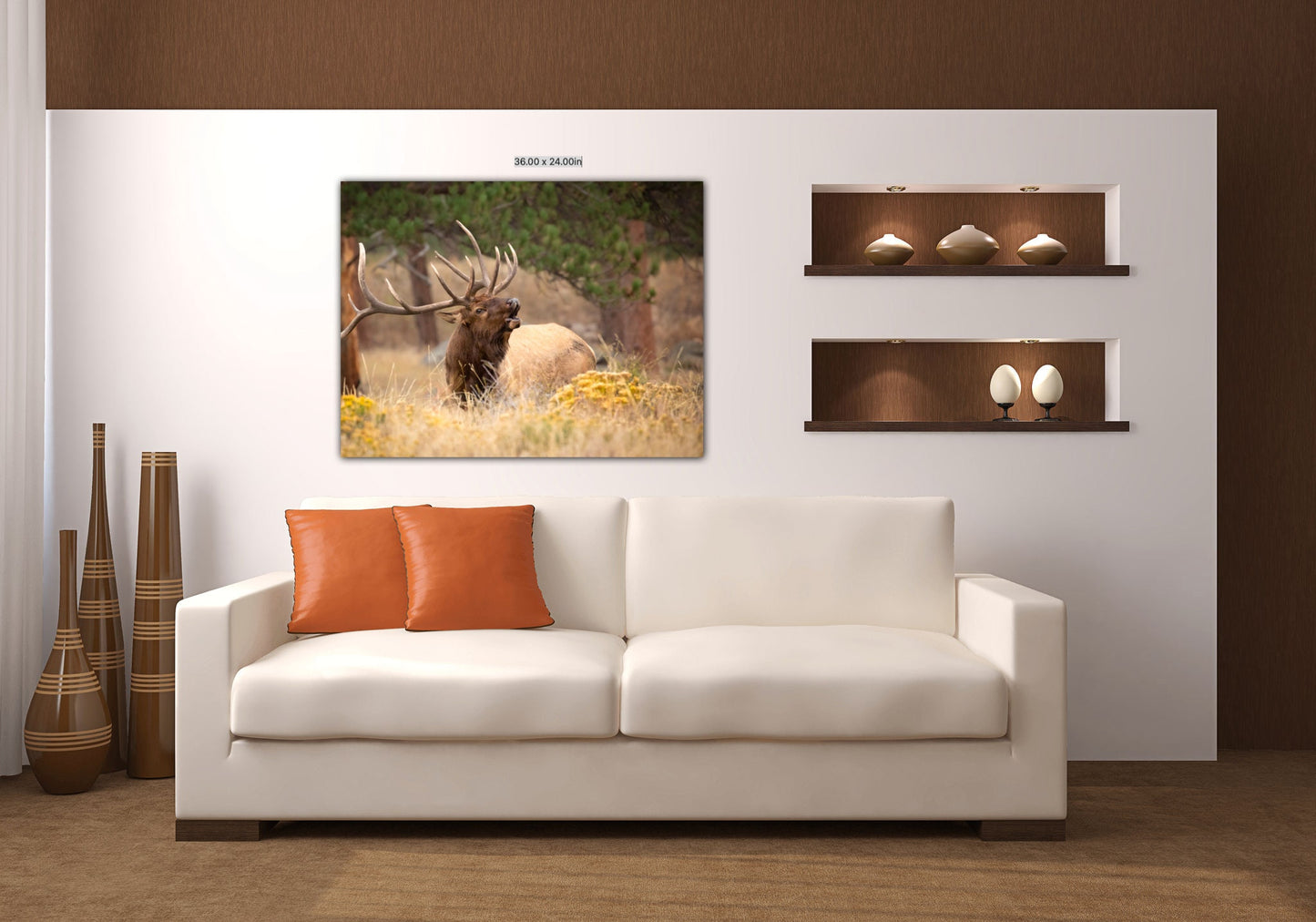 Bull Elk Bugling, Wildlife Wall Canvas, Rocky Mountain National Park, Colorado Canvas Art Prints, Elk Photography, Made in the USA