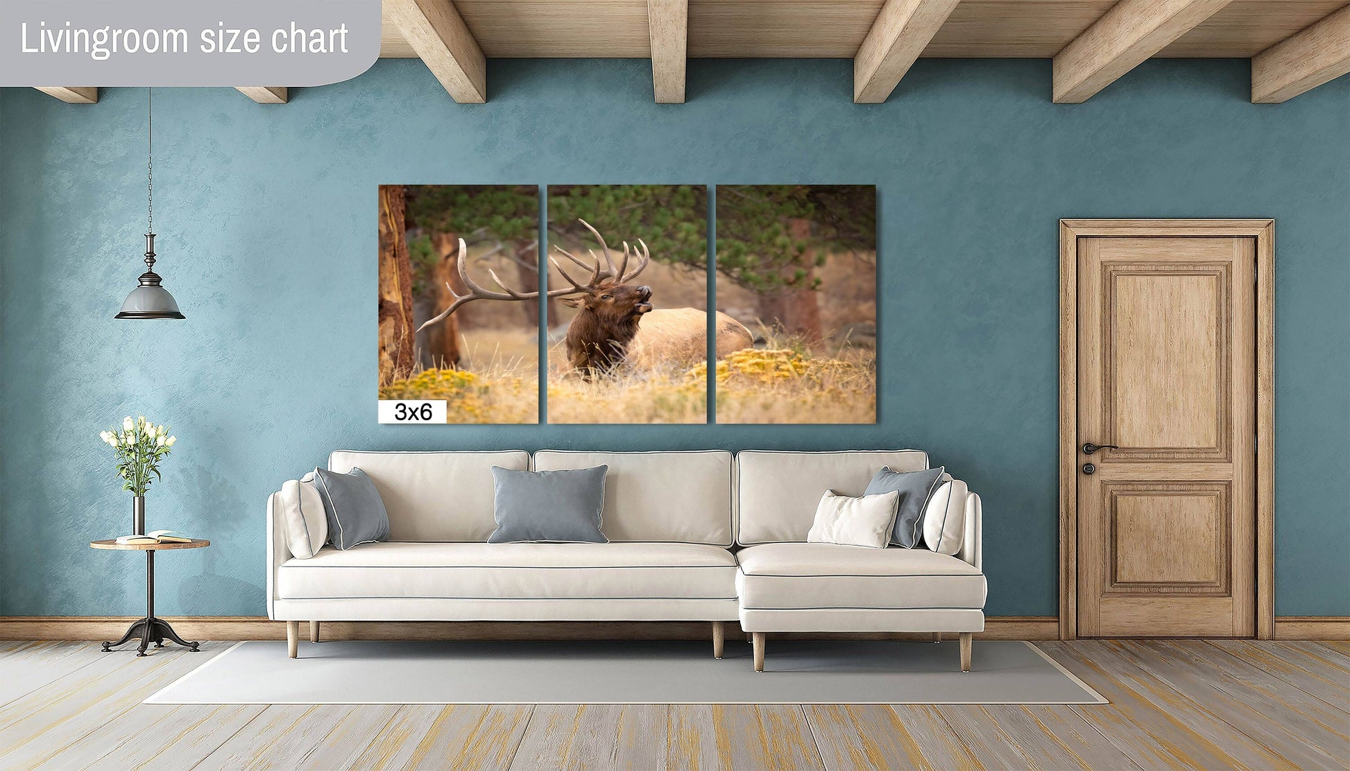 Bull Elk Bugling, Wildlife Wall Canvas, Rocky Mountain National Park, Colorado Canvas Art Prints, Elk Photography, Made in the USA