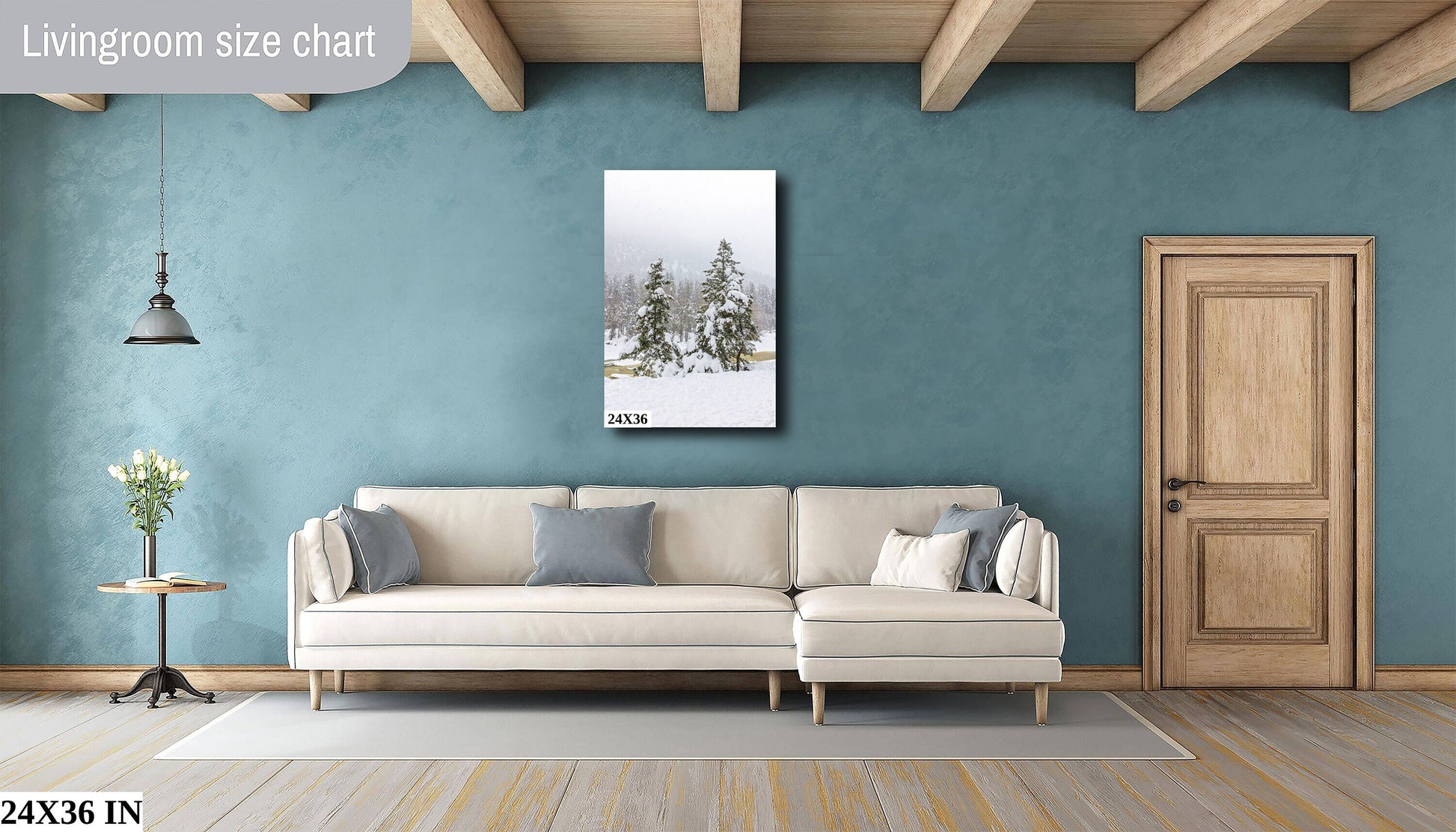 Snowy Landscape Photo, Snowy Winter Landscape Canvas, Dreamy Winter Trees, Colorado Winter Print, Rocky Mountain Scenery, Winter Storm Art