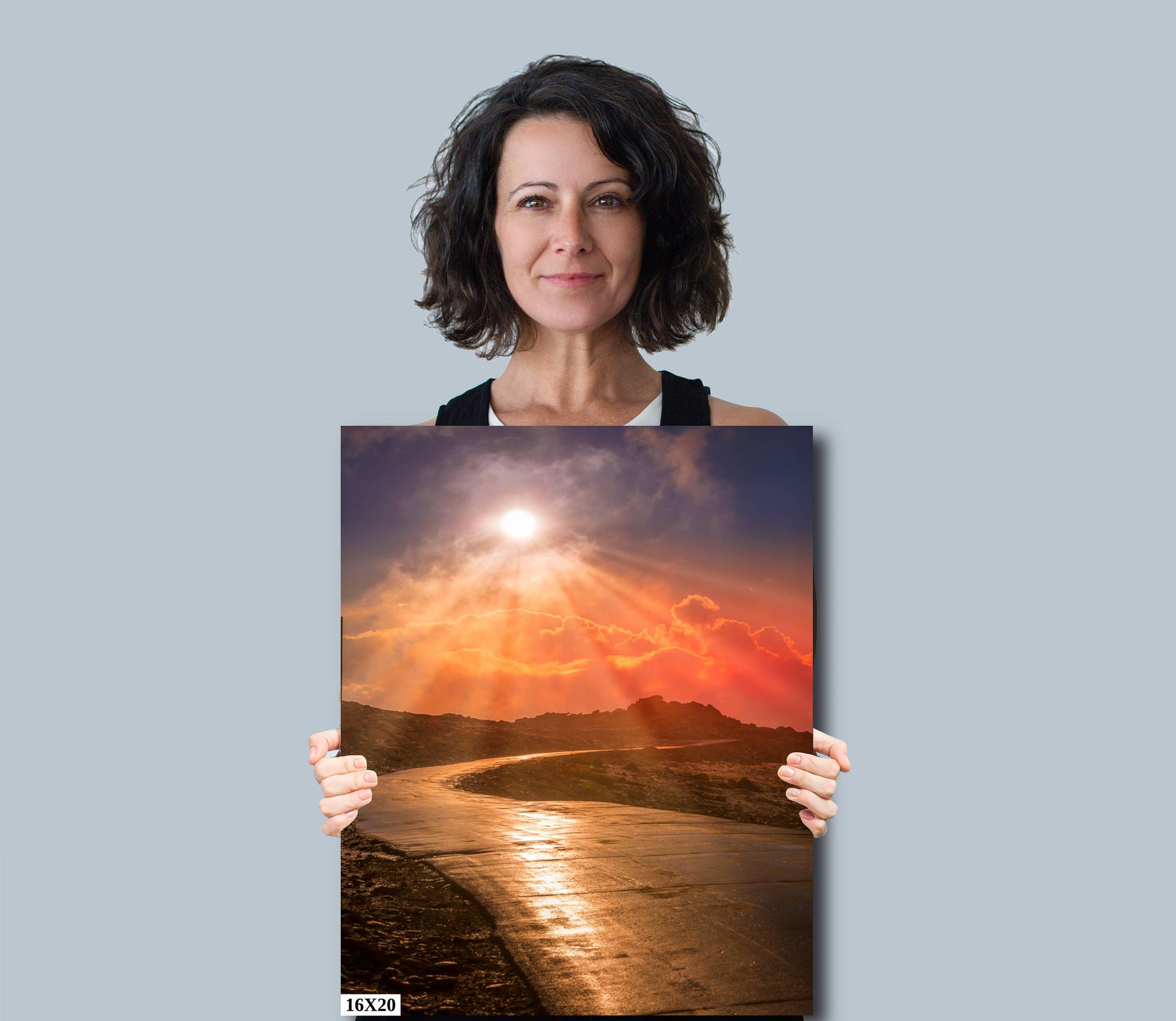 Colorado Mountain Sunrise, Mount Evans Sunrise, Landscape Art Print, Rocky Mountain Sunrise, Alpenglow Photography, Mountain Photo Canvas