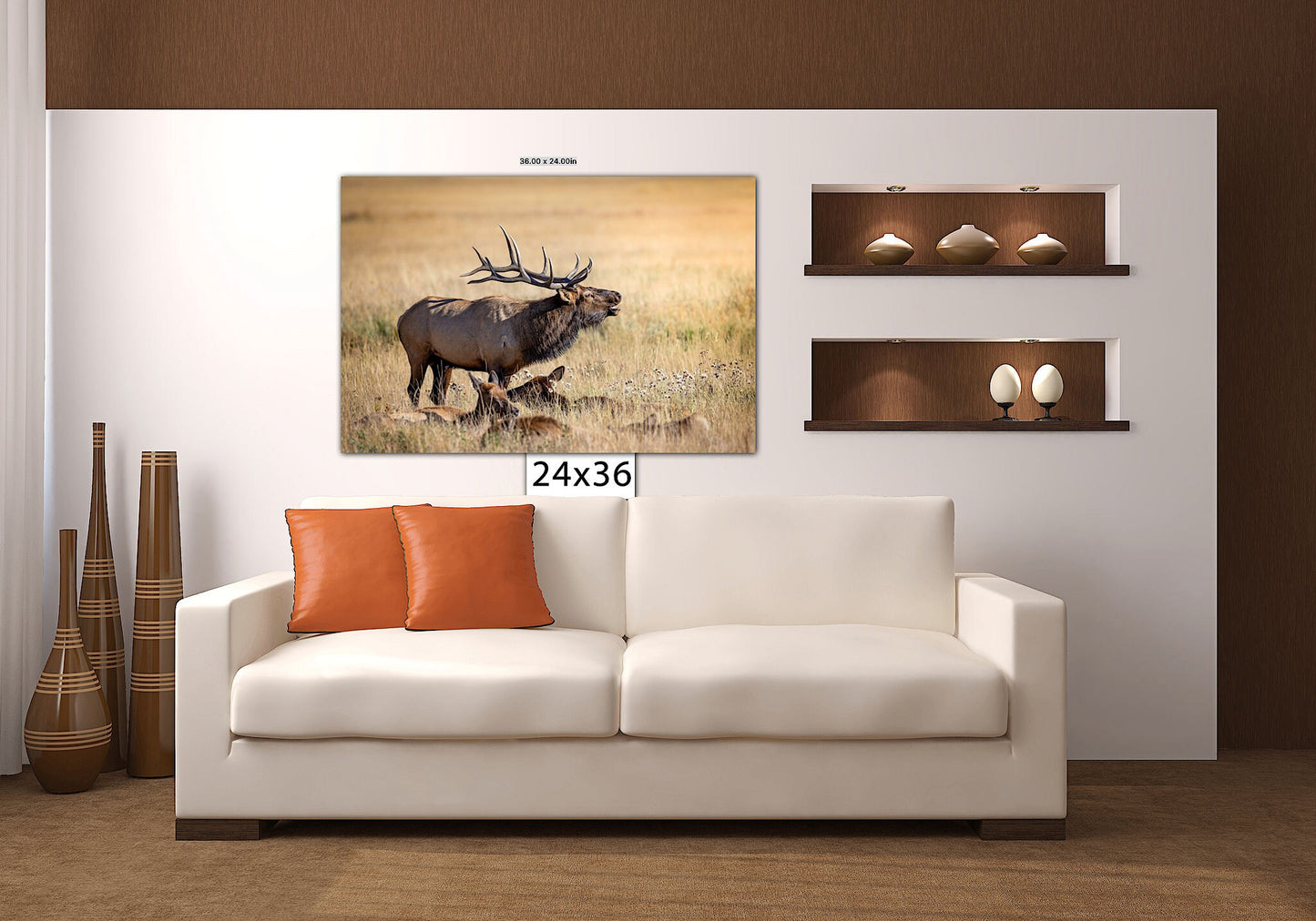 Bull Elk Bugling, Wildlife Wall Canvas, Rocky Mountain National Park, Colorado Canvas Art Prints, Original Elk Photography, Made in the USA