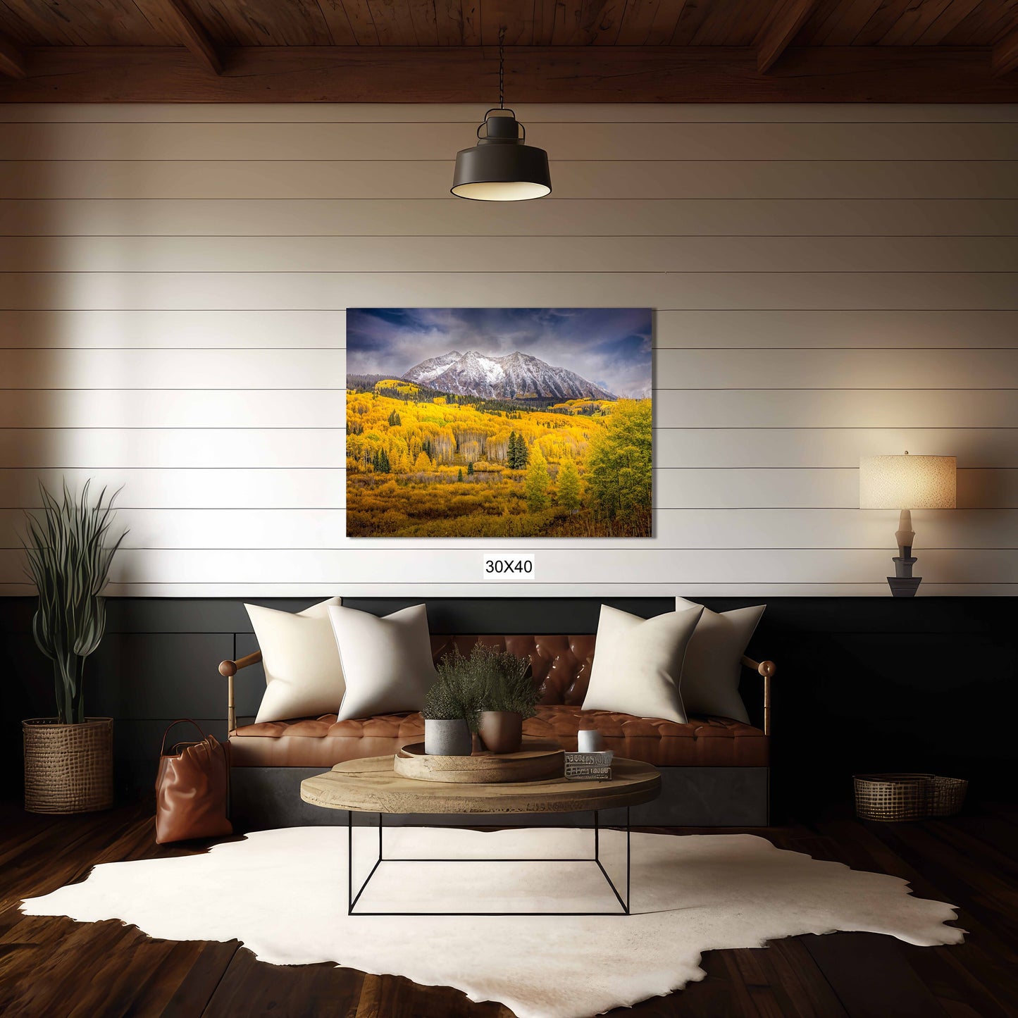 Colorado Autumn Aspens Art, Crested Butte Mountain Photo Landscape Print, Kebler Pass Nature Canvas Scenery, Rocky Mountain Large Wall Art